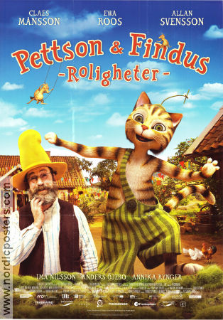 Pettson och Findus roligheter 2014 poster Claes Månsson Ali Samadi Ahadi