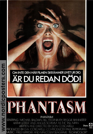 Phantasm 1979 poster A Michael Baldwin Bill Thornbury Don Coscarelli