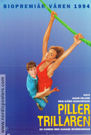 Pillertrillaren 1994 poster Jakob Eklund Kayo Shekoni Kent Andersson Björn Gunnarsson Berg