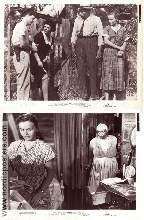 Pinky 1949 filmfotos Jeanne Crain Ethel Barrymore Ethel Waters Elia Kazan