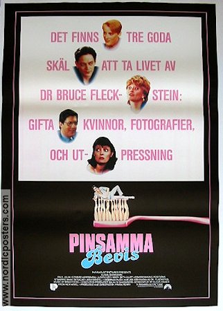 Pinsamma bevis 1985 poster Susan Sarandon Raul Julia Edward Herrmann Frank Perry