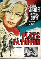 Plats på toppen 1959 poster Simone Signoret