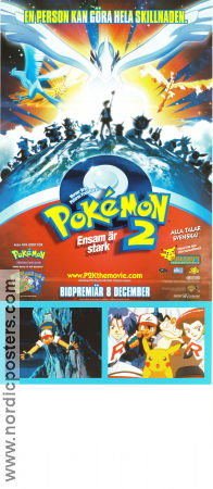 Pokémon 2 1999 poster Veronica Taylor Kunihiko Yuyama Animerat