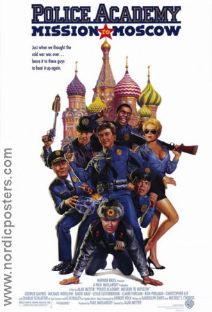 Police Academy: Mission to Moscow 1994 poster George Gaynes Hitta mer: Police Academy Ryssland Poliser