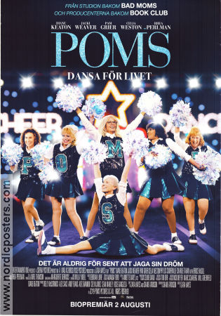 Poms 2019 poster Diane Keaton Jacki Weaver Celia Weston Zara Hayes