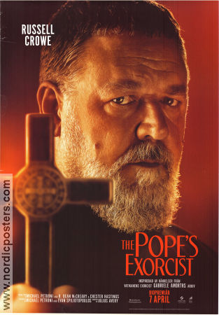 The Pope´s Exorcist 2023 poster Russell Crowe Daniel Zovatto Alexandra Essoe Julius Avery Religion