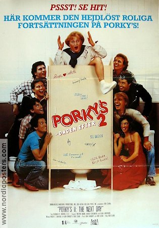 Porky´s 2 Dagen efter 1983 poster Bob Clark Skola