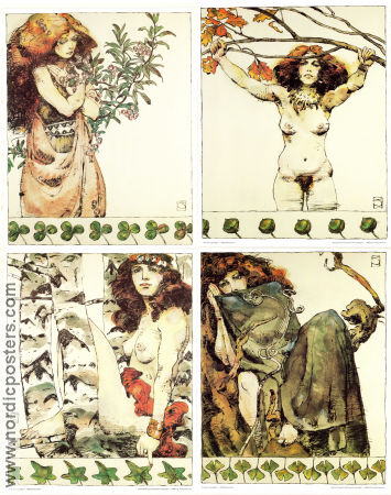 Portfolio World Without End 1980 affisch Hitta mer: Art poster Affischkonstnär: Jeffrey Jones