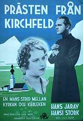 Prästen från Kirchfeld 1938 poster Hans Jaray