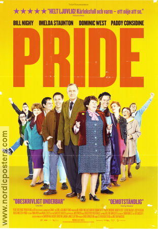 Pride 2014 poster Bill Nighy Imelda Staunton Dominic West Matthew Warchus