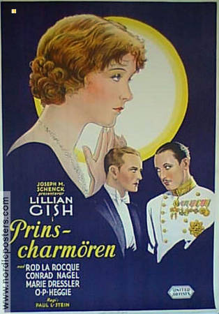 Prinscharmören 1930 poster Lilian Gish Paul L Stein