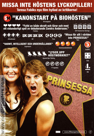 Prinsessa 2009 poster Zandra Andersson Moa Silén Anastasios Soulis Teresa Fabik