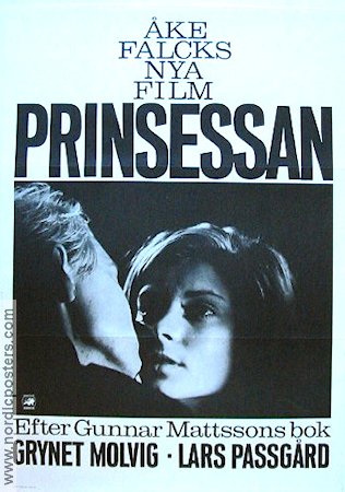 Prinsessan 1966 poster Grynet Molvig Lars Passgård Åke Falck