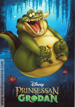 Prinsessan och grodan 2009 poster Anika Noni Rose Ron Clements Animerat