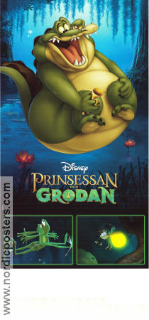 Prinsessan och grodan 2009 poster Anika Noni Rose Ron Clements Animerat