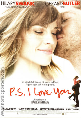 P.S. I Love You 2007 poster Hilary Swank Gerard Butler Harry Connick Jr Richard LaGravenese Romantik