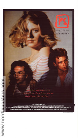 P.S. sista sommaren 1988 poster Lena Nilsson Parick Stenman Roberto Jelinek Thomas Samuelsson