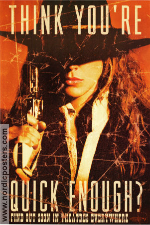 The Quick and the Dead 1995 poster Sharon Stone Gene Hackman Russell Crowe Sam Raimi