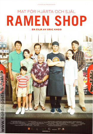 Ramen Shop 2018 poster Takumi Saito Seiko Matsuda Mark Lee Eric Khoo Mat och dryck