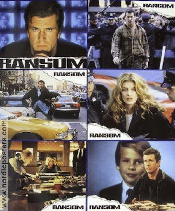 Ransom 1996 lobbykort Mel Gibson