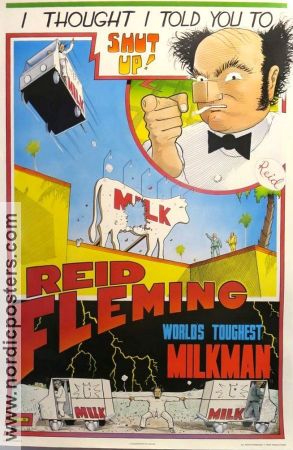 Reid Fleming World´s Toughest Milkman 1983 affisch Hitta mer: Comics