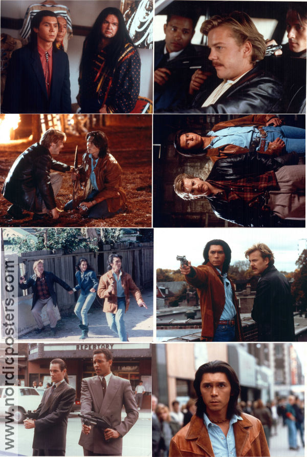 Renegades 1989 lobbykort Kiefer Sutherland Lou Diamond Phillips Jami Gertz Jack Sholder Poliser