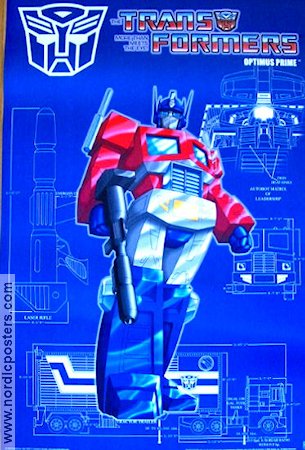 Transformers Optimus Prime 1987 poster Hitta mer: Transformers Animerat
