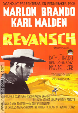 Revansch 1961 poster Karl Malden Pina Pellicer Slim Pickens Marlon Brando