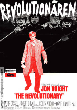 Revolutionären 1970 poster Jon Voight Robert Duvall Paul Williams Politik