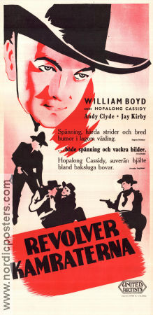 Revolverkamraterna 1943 poster William Boyd Lesley Selander Hitta mer: Hopalong Cassidy