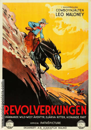 Revolverkungen 1927 poster Leo D Maloney Eugenia Gilbert