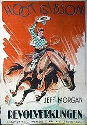 Revolverkungen 1930 poster Hoot Gibson