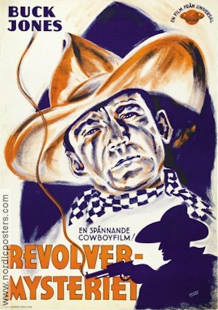 Revolvermysteriet 1935 poster Buck Jones