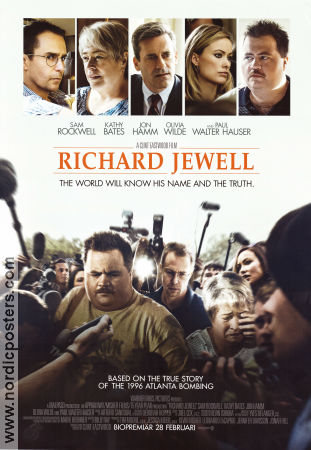 Richard Jewell 2019 poster Paul Walter Hauser Sam Rockwell Brandon Stanley Clint Eastwood