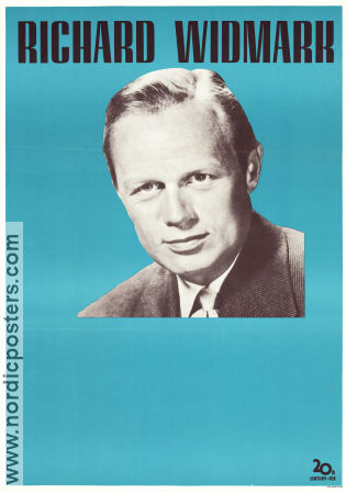 Richard Widmark stock poster 1958 poster Richard Widmark Hitta mer: Stock poster