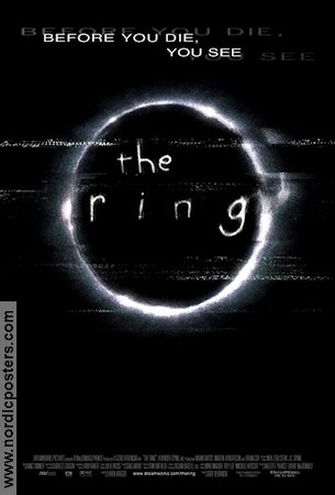 The Ring 2002 poster Naomi Watts Martin Henderson Brian Cox Gore Verbinski