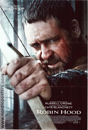 Robin Hood 2010 poster Russell Crowe Cate Blanchett Matthew Macfadyen Ridley Scott