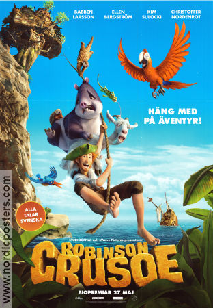 Robinson Crusoe 2016 poster Matthias Schweighöfer Vincent Kesteloot Animerat