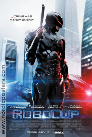 RoboCop 2014 poster Joel Kinnaman Gary Oldman Michael Keaton José Padilha Poliser