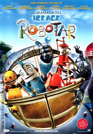 Robotar 2005 poster Ewan McGregor Chris Wedge Animerat Robotar