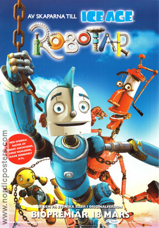 Robotar 2005 poster Ewan McGregor Chris Wedge Animerat Robotar