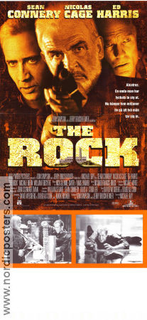 The Rock 1996 poster Sean Connery Nicolas Cage Ed Harris Michael Bay Hitta mer: Jerry Bruckheimer