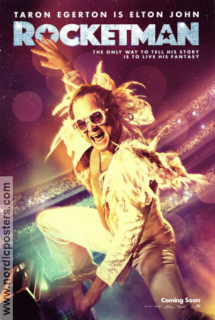 Rocketman 2019 poster Taron Egerton Jamie Bell Richard Madden Dexter Fletcher Musik: Elton John Musikaler