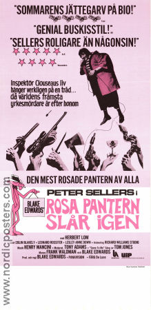 Rosa Pantern slår igen 1979 poster Peter Sellers Blake Edwards