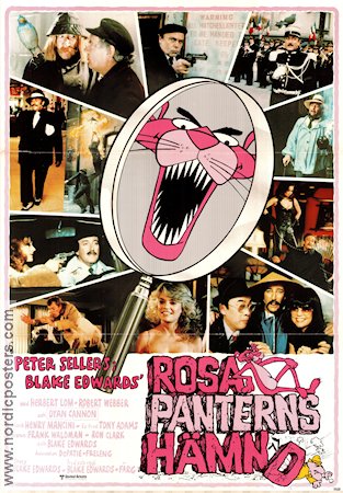 Rosa Panterns hämnd 1978 poster Peter Sellers Blake Edwards