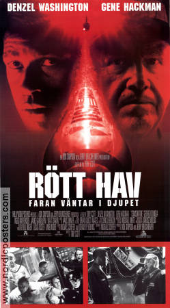 Rött hav 1995 poster Denzel Washington Gene Hackman Tony Scott Hitta mer: Jerry Bruckheimer Skepp och båtar