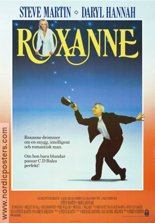 Roxanne 1987 poster Steve Martin Fred Schepisi