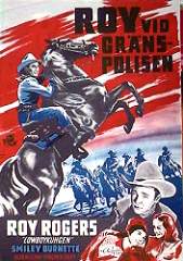 Roy vid gränspolisen 1945 poster Roy Rogers Joseph Kane