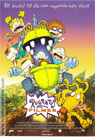 Rugrats filmen 1998 poster Elizabeth Daily Igor Kovalyov Animerat Från TV