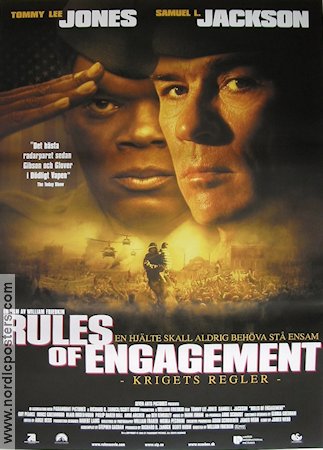 Rules of Engagement 2000 poster Tommy Lee Jones Samuel L Jackson Guy Pearce William Friedkin